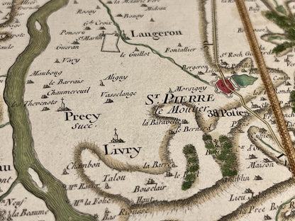 Carte Cassini Saint-Pierre-le-Moutier