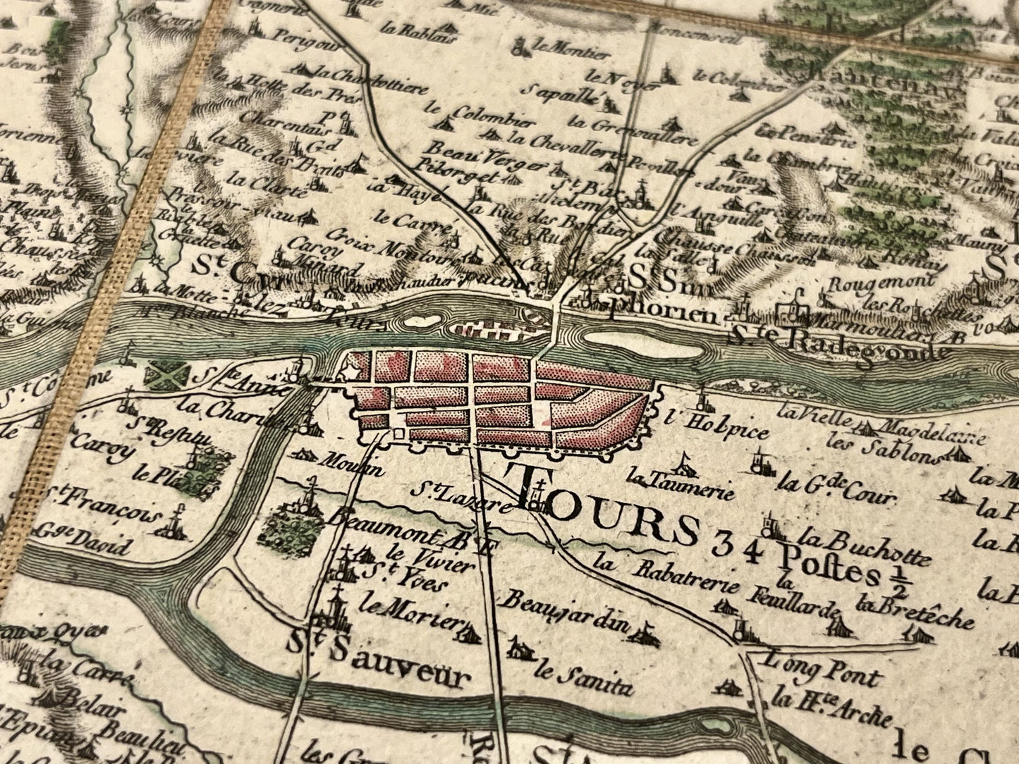 Carte Cassini Tours