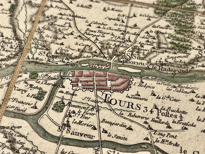Carte Cassini Tours