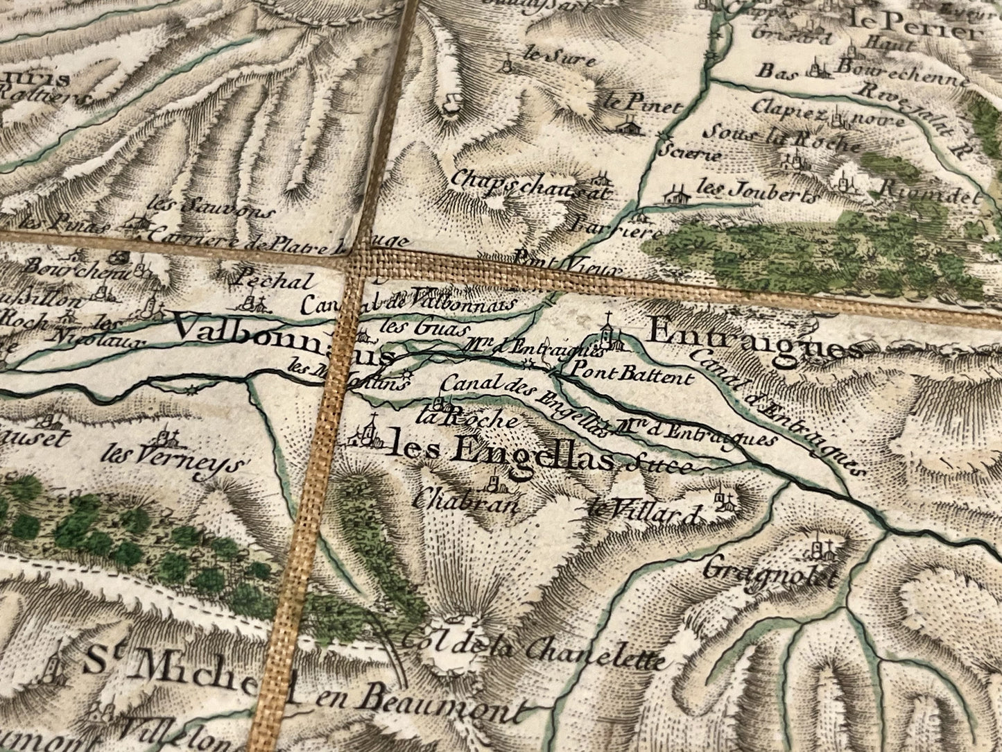 Carte Cassini ancienne Valbonnais