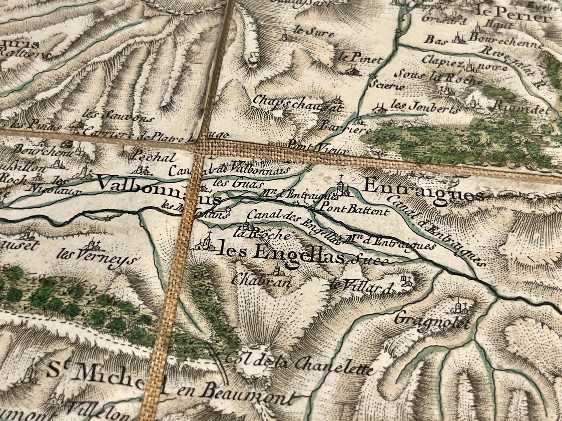 Carte Cassini ancienne Valbonnais