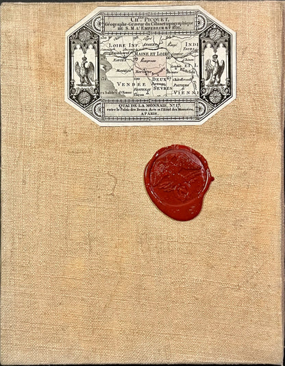 Carte Cassini entoilee Mortagne-sur-Sevre