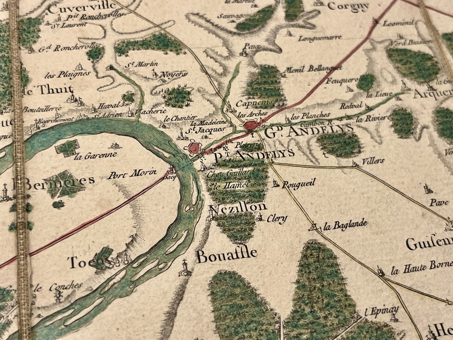 Carte Cassini les Andelys achat