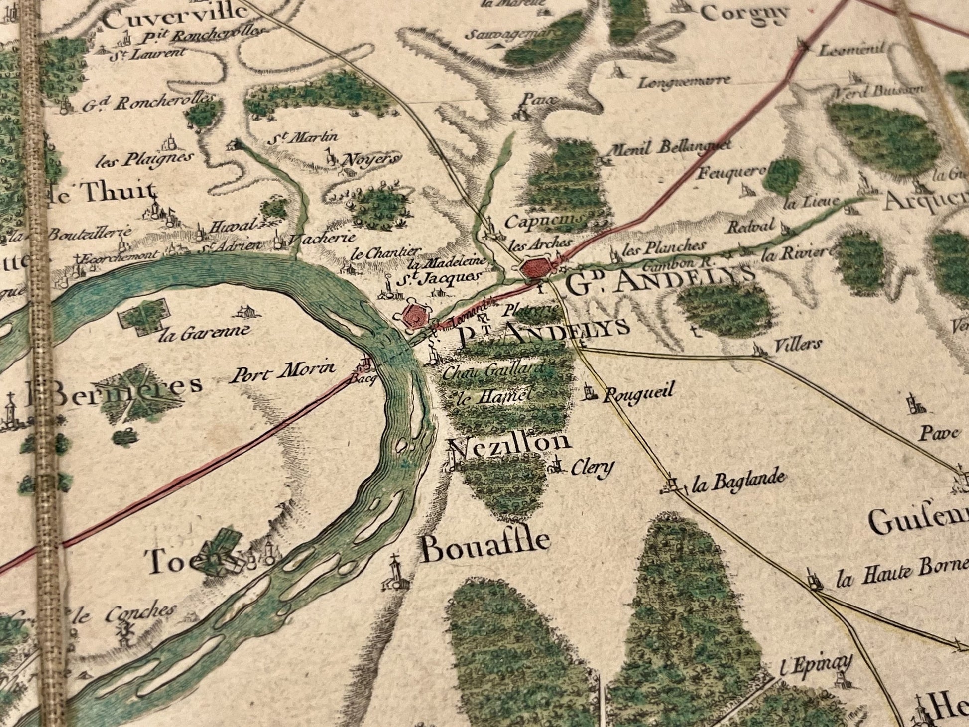 Carte Cassini les Andelys achat