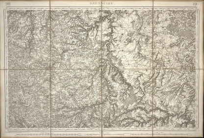 Carte Etat-Major ancienne Bressuire