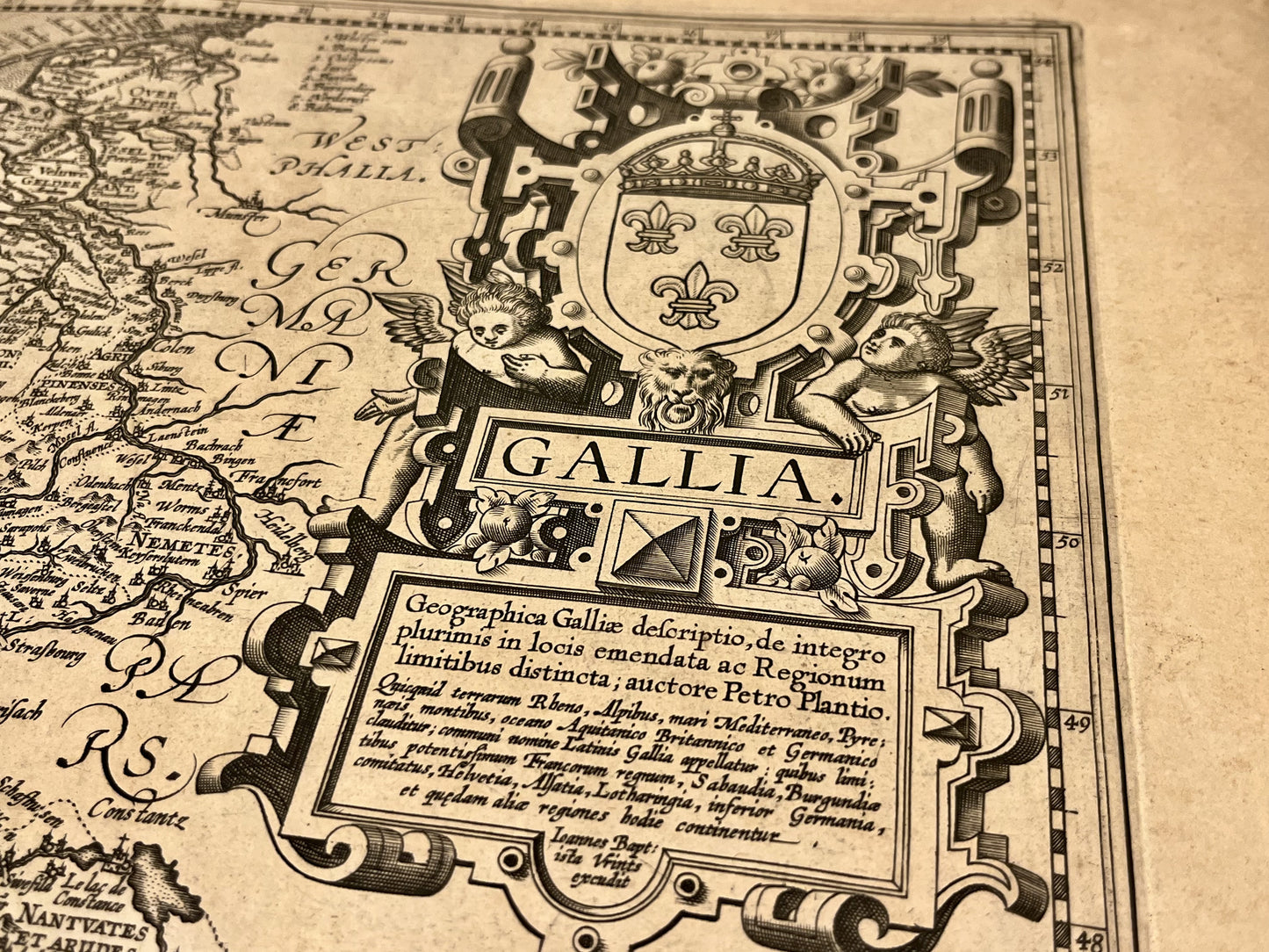 Carte France 16e siecles