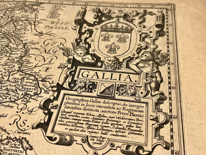 Carte France 16e siecles