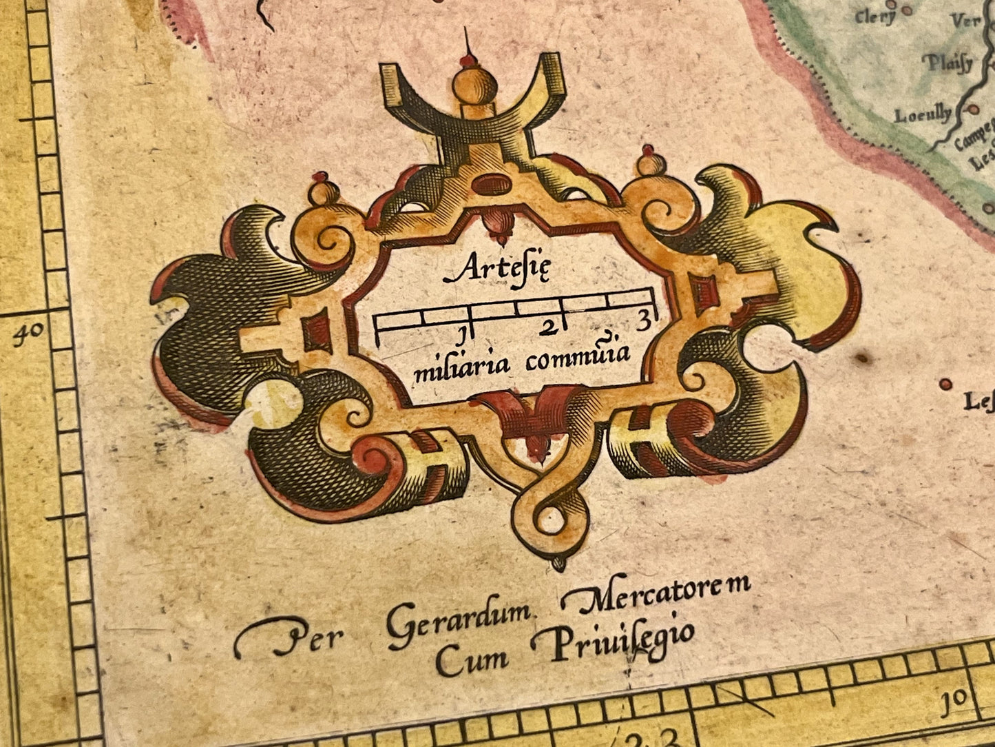 Carte Nord-Pas-de-Calais par Gerard Mercator