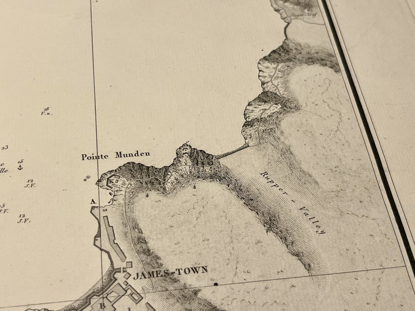 Carte Sainte-Helene Napoleon