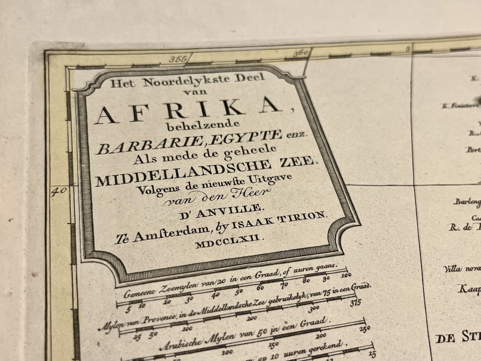 Carte ancienne Afrique par d Anville