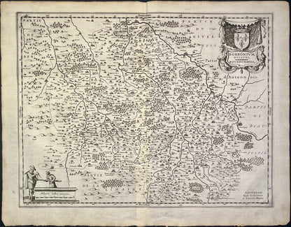 Carte ancienne Bourbonnais