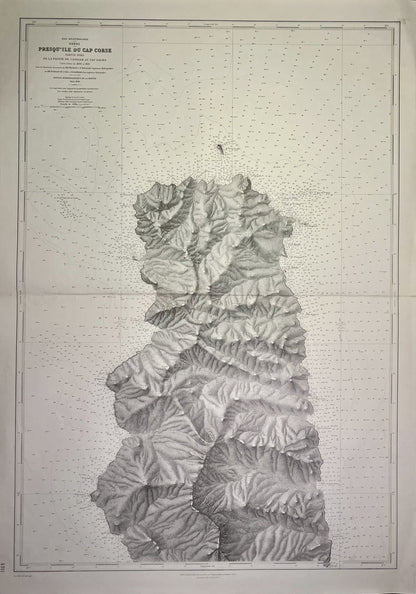 Carte ancienne Cap Corse