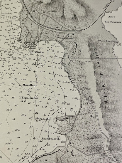 Carte ancienne Cap Ferrat