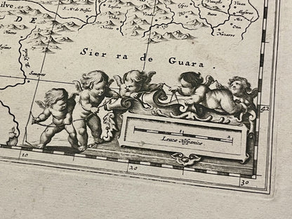 Carte ancienne Jaca par Schenk et Valk