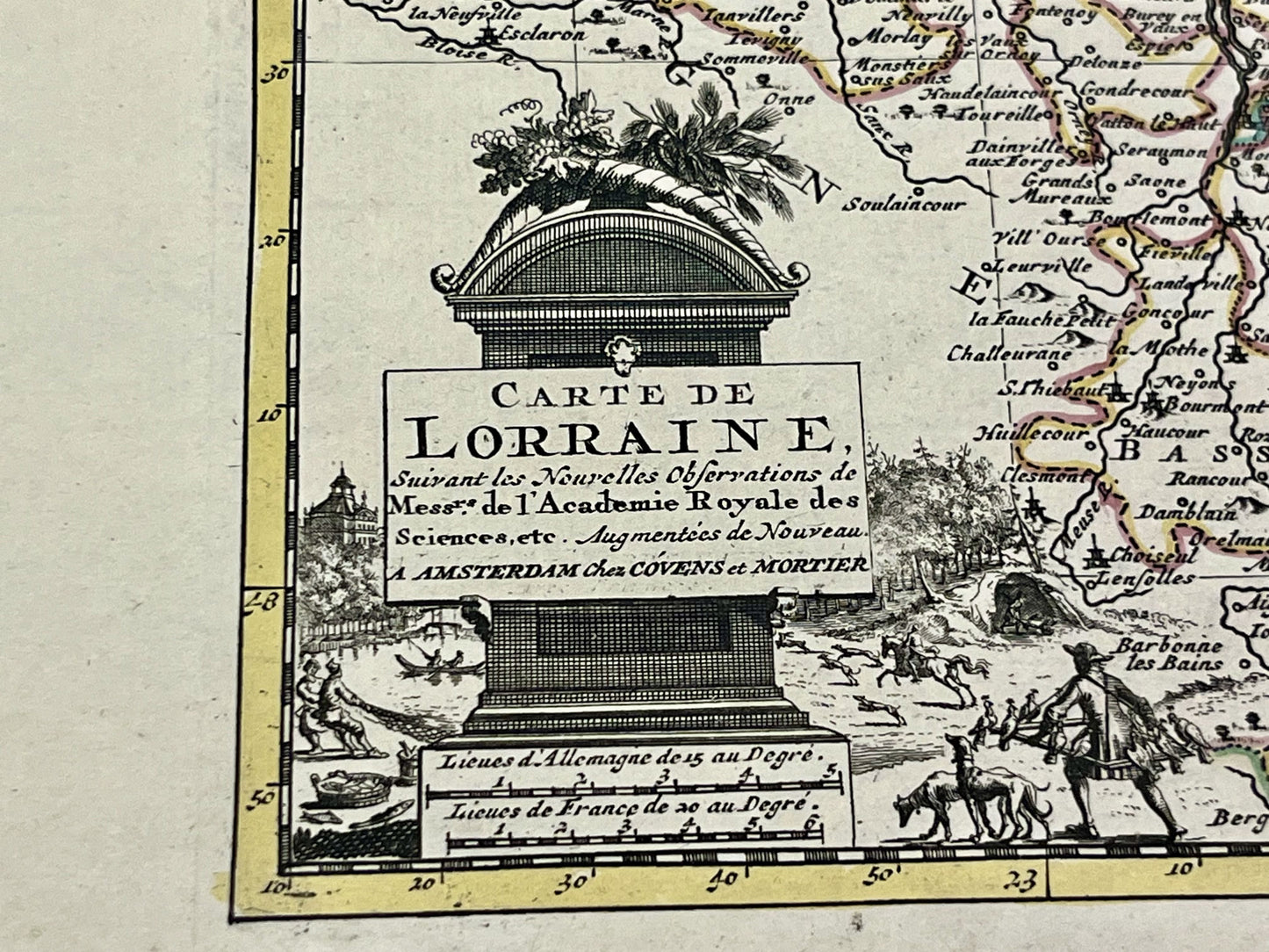 Carte ancienne Lorraine par Van der Aa