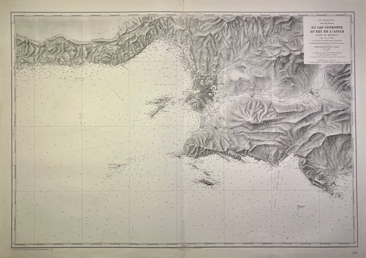 Carte ancienne Marseille et environs