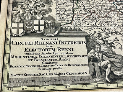 Carte ancienne Matthias Seutter