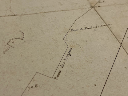 Carte ancienne ROutes Astrobale et Boussole