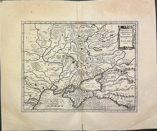 Carte ancienne Ukraine