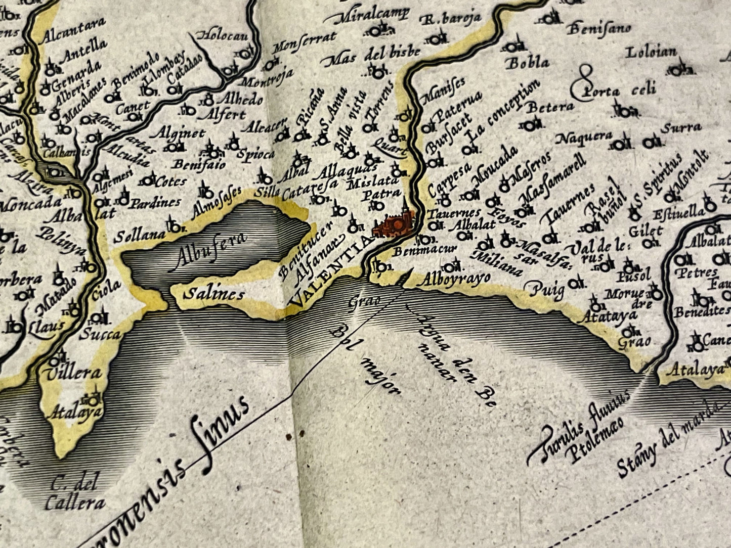 Carte ancienne Valence