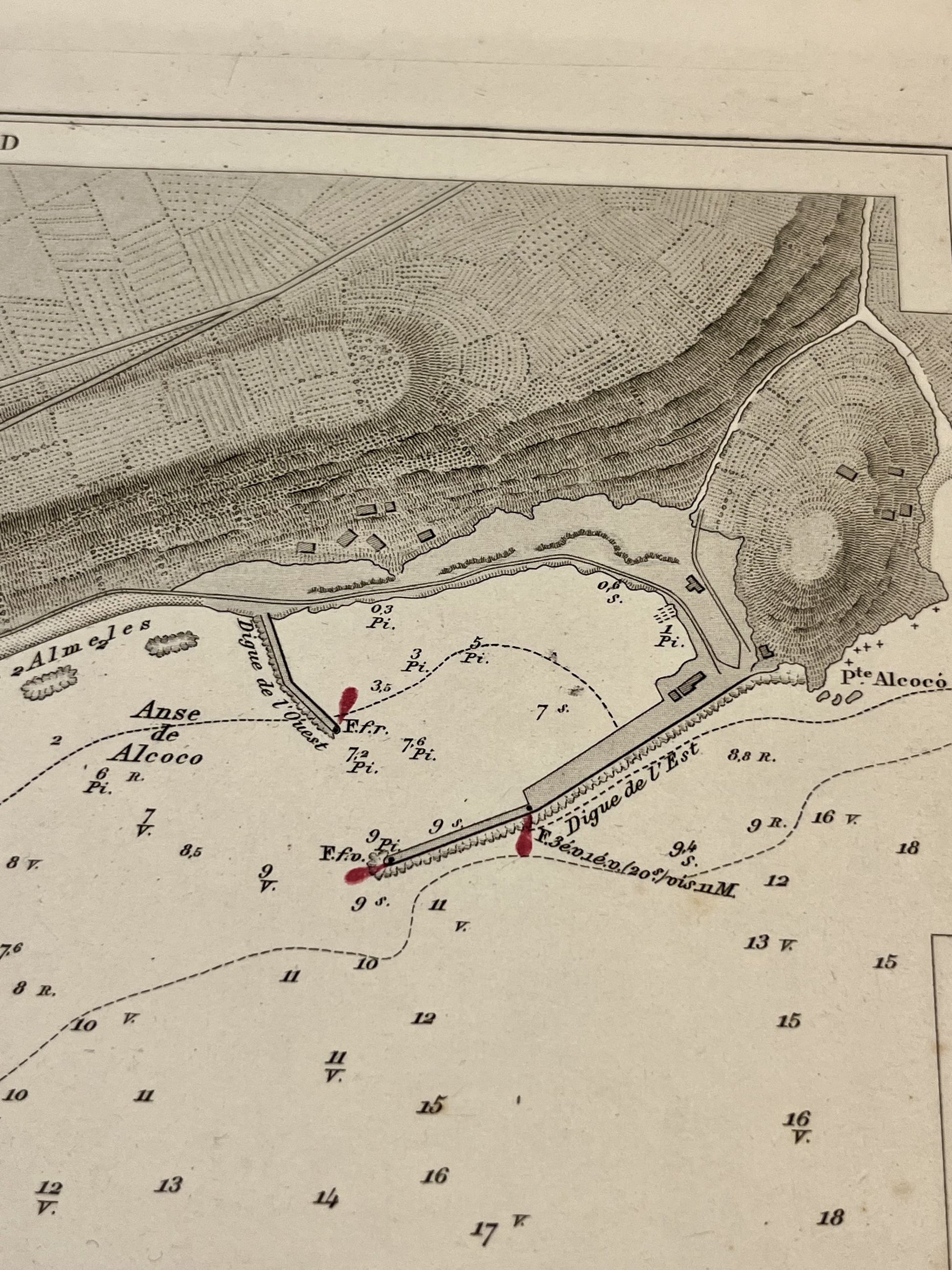 Carte ancienne Villajoyosa