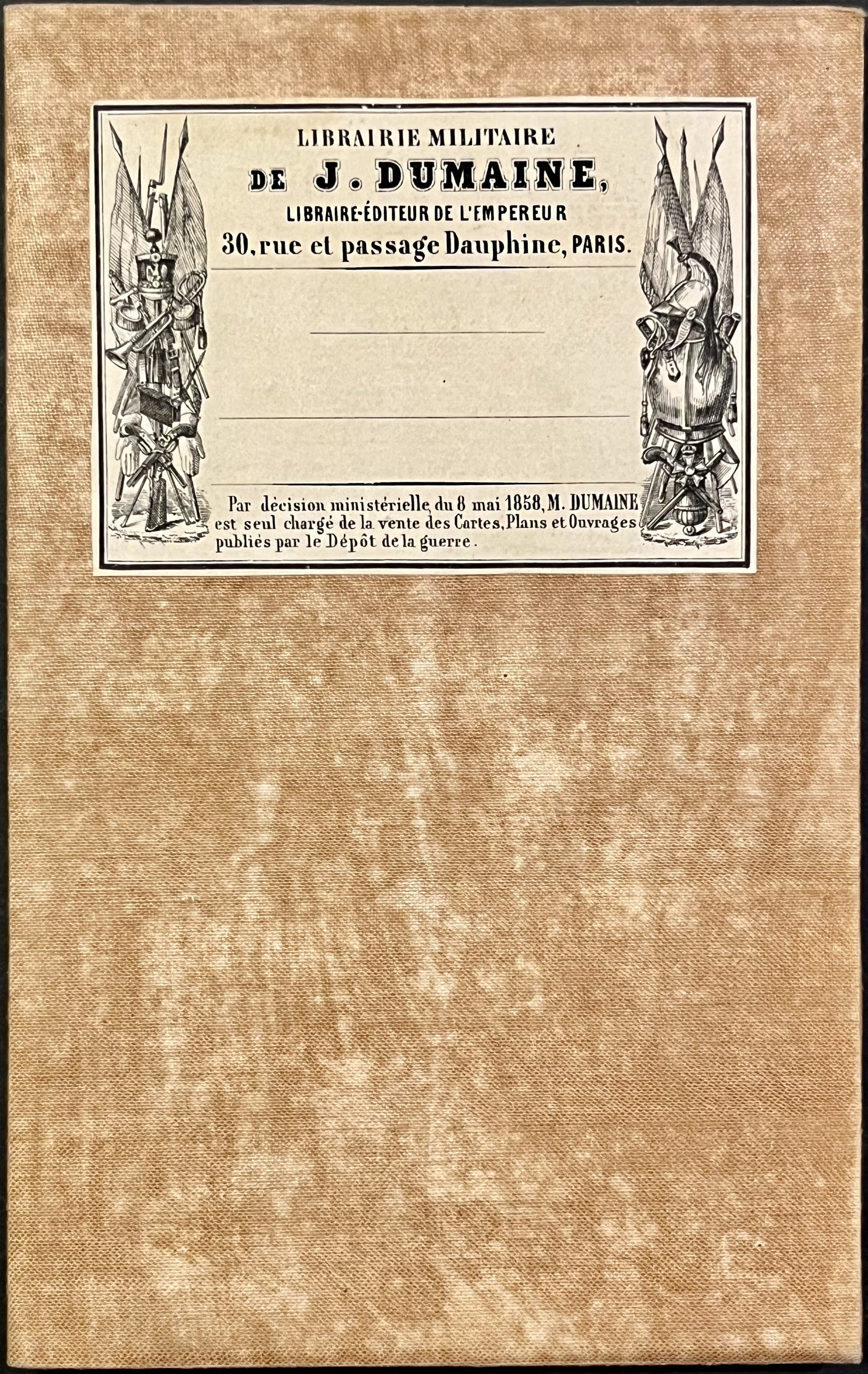 Carte ancienne militaire Montreal Gers