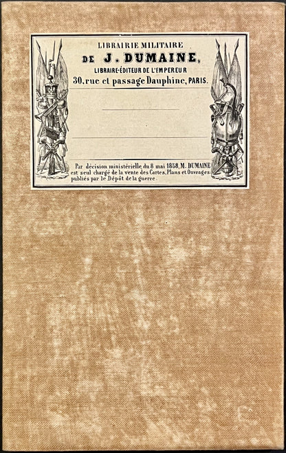 Carte ancienne militaire Montreal Gers