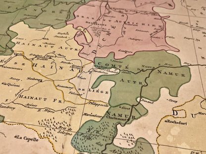 Carte anciennes des provinces belges