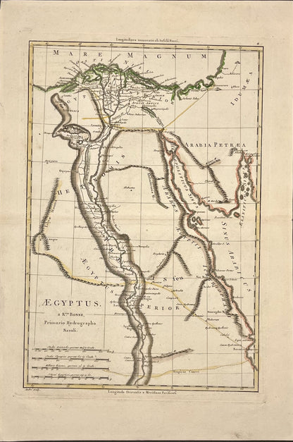 Carte authentique Egypte