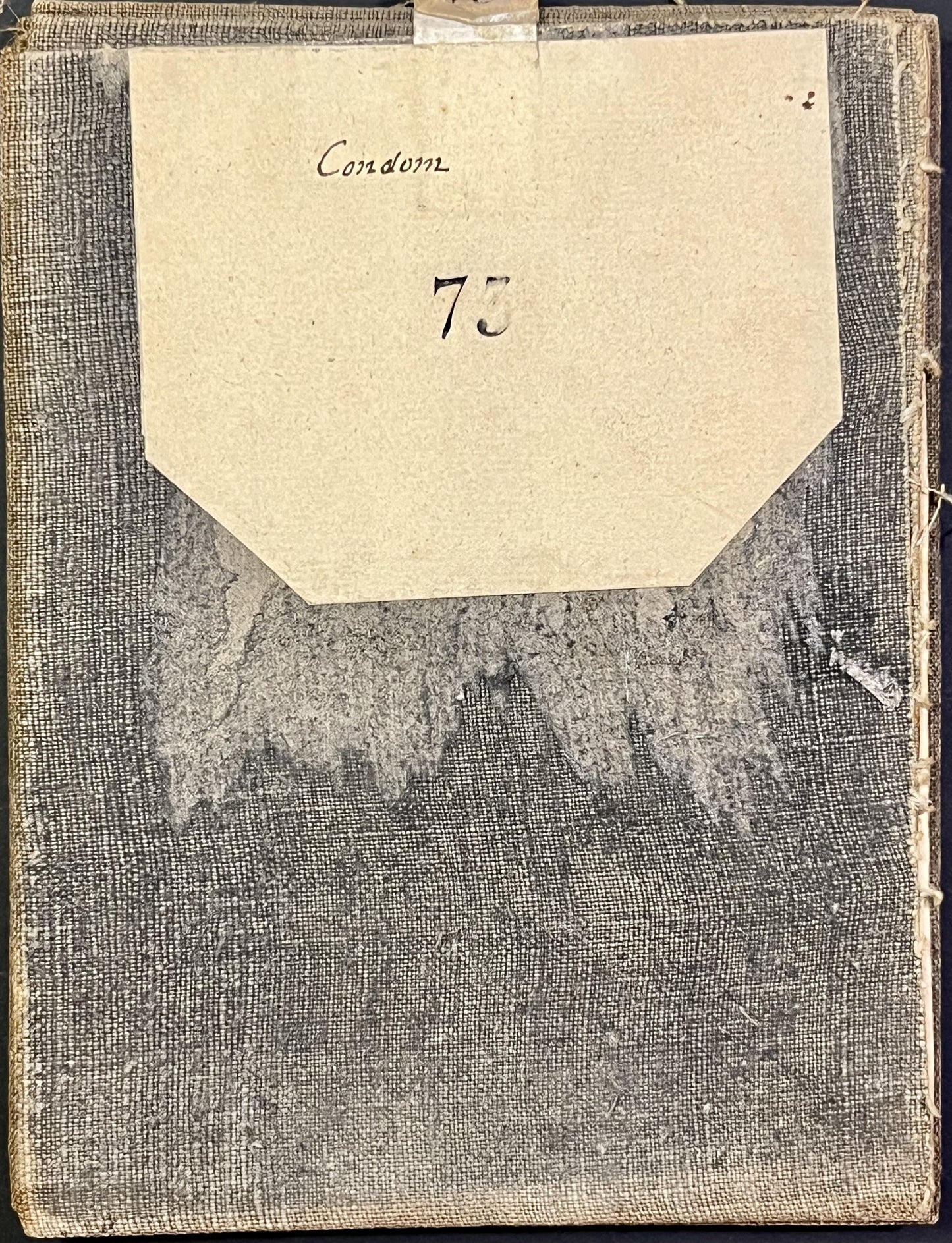 Carte cassini entoilee Condom 73