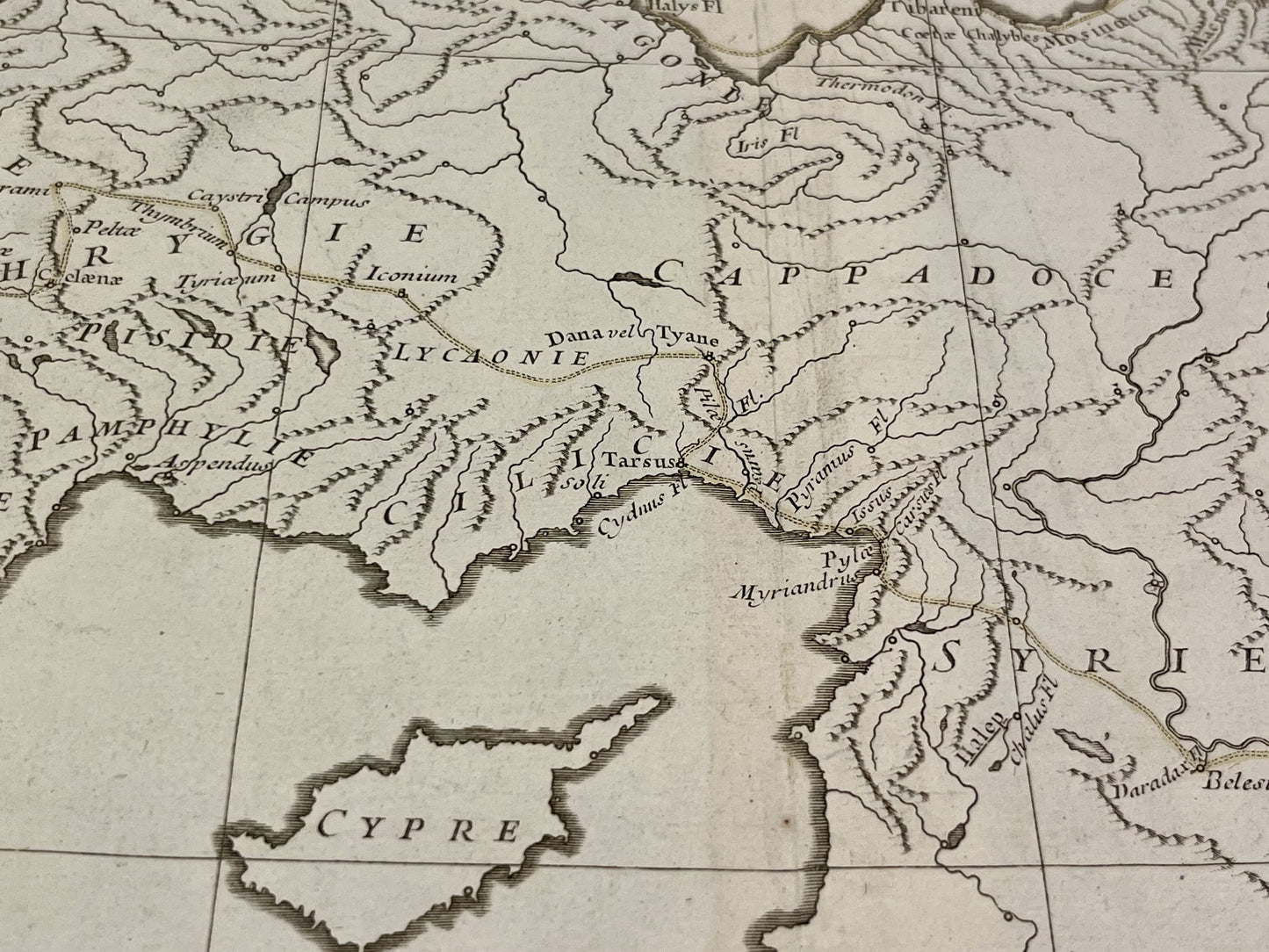 Carte de la Retraite des Dix-Mille