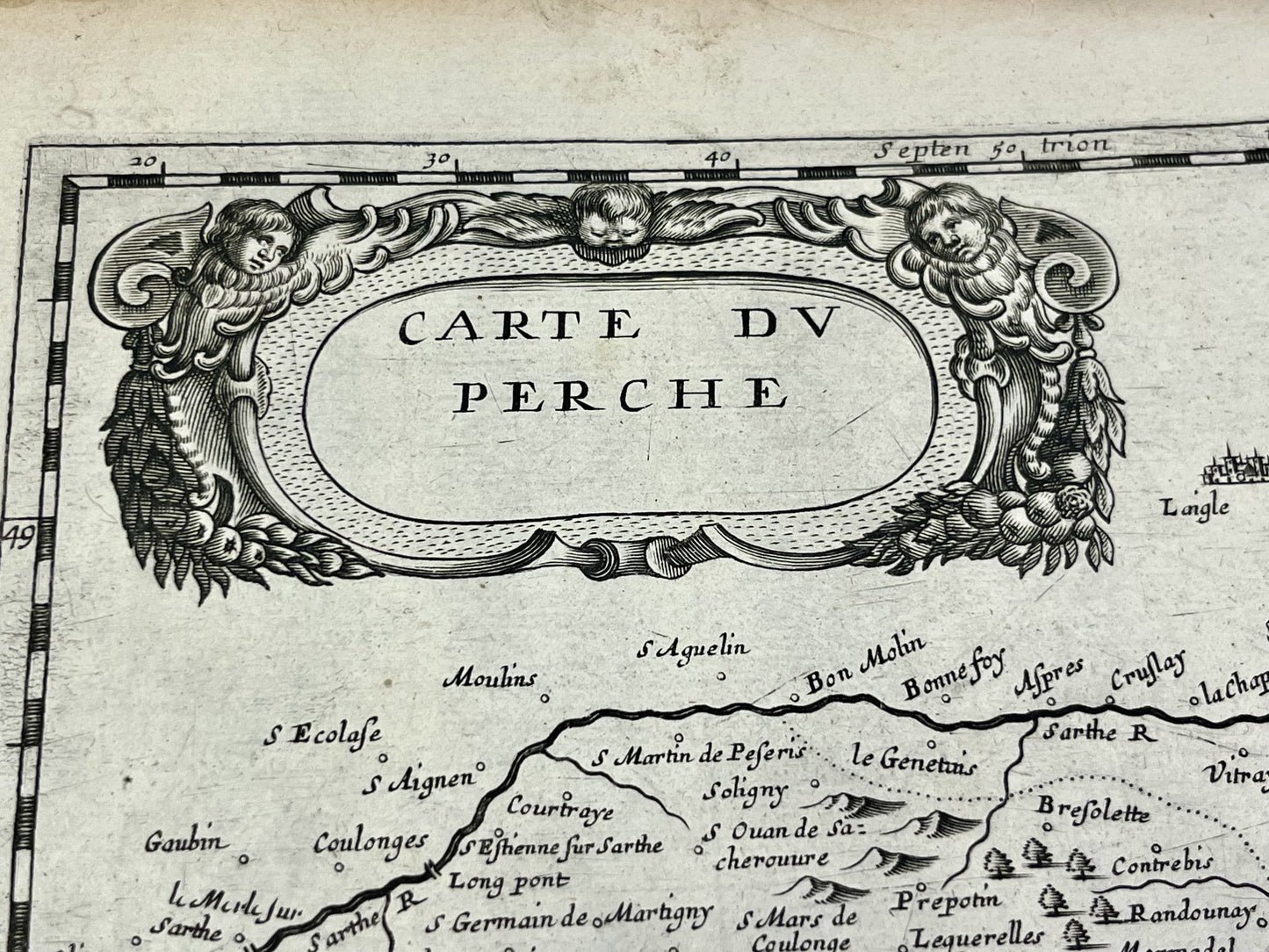 Carte du Perche ancienne