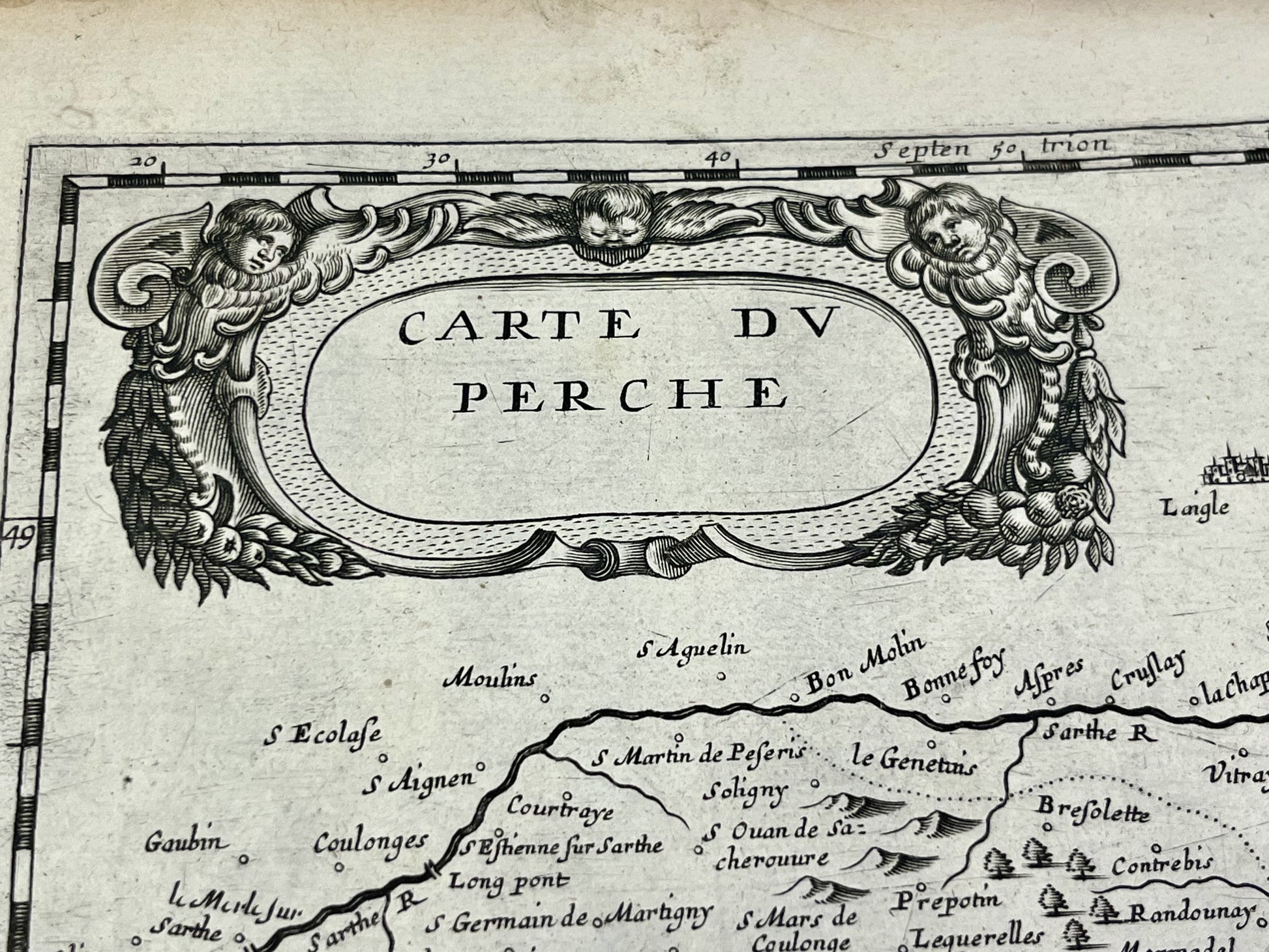Carte du Perche ancienne