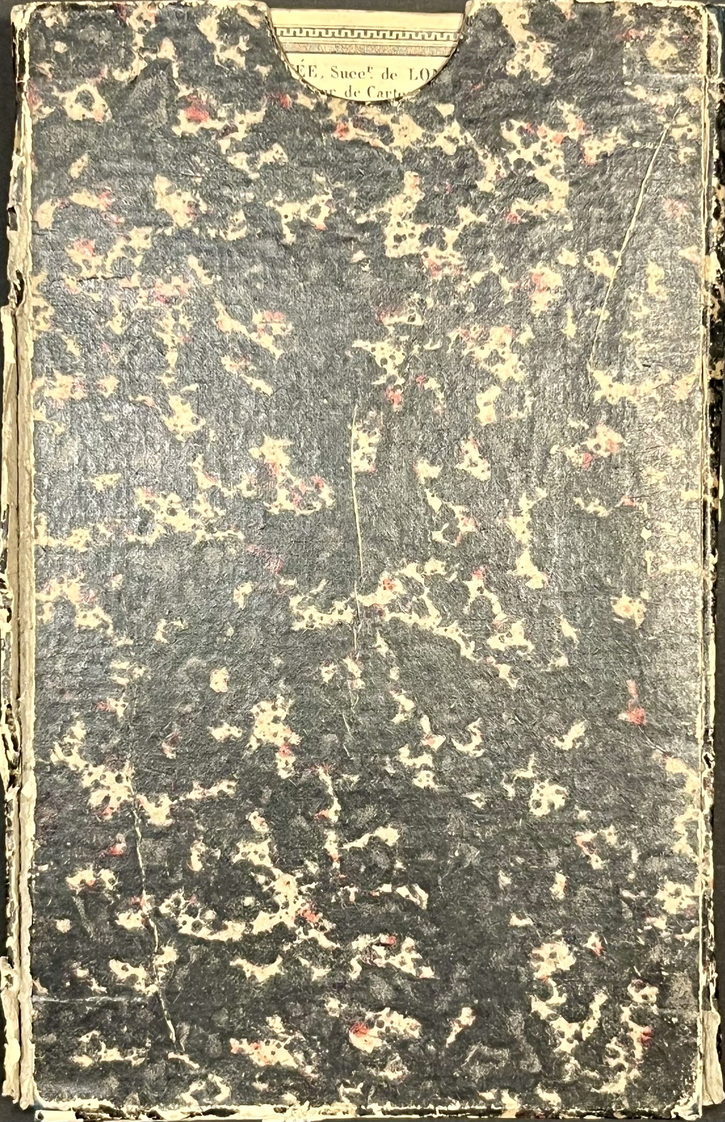 Carte entoilee ancienne de la Chine