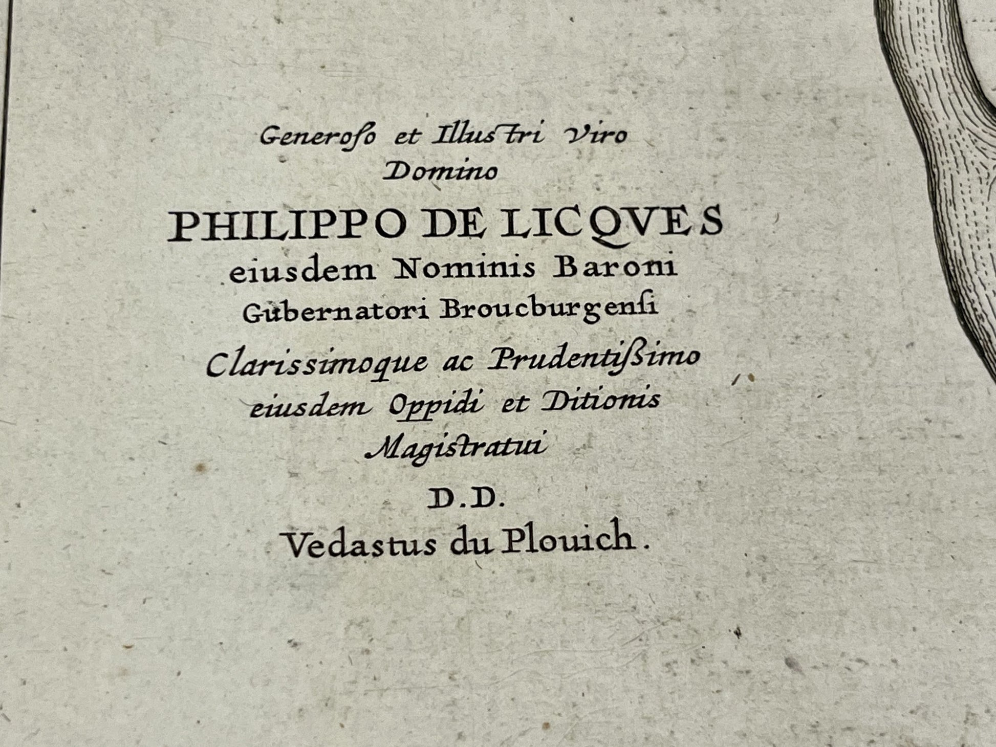 Carte geographique ancienne Bourbourg