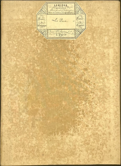 Carte geographique entoilee Les Pieux