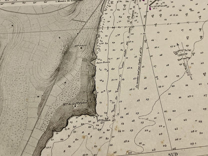 Carte geographique marine Rade de Torrevieja