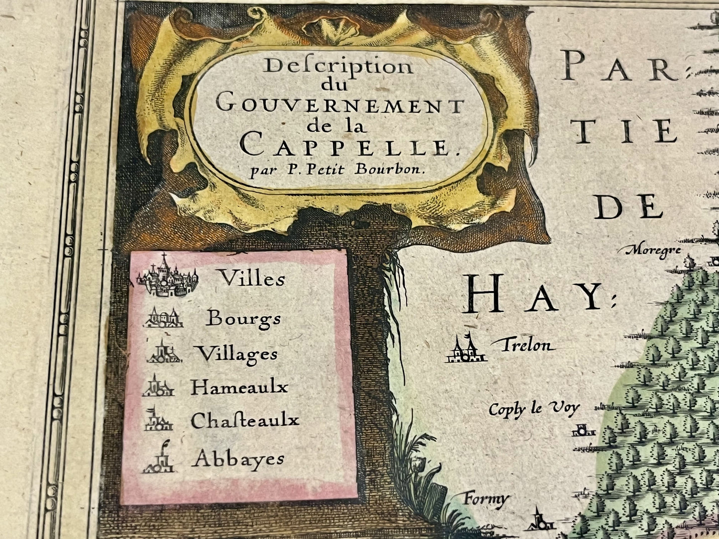 Carte gouvernement de la Cappelle