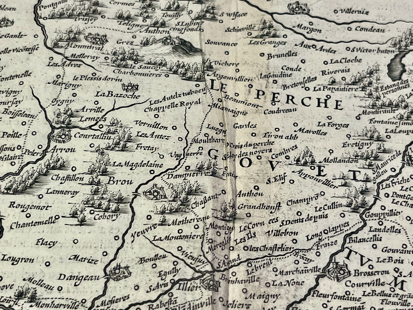 Carte historique Beauce