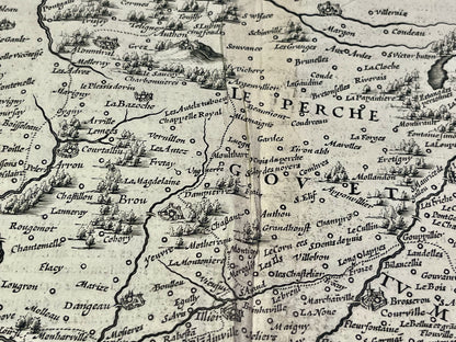 Carte historique Beauce
