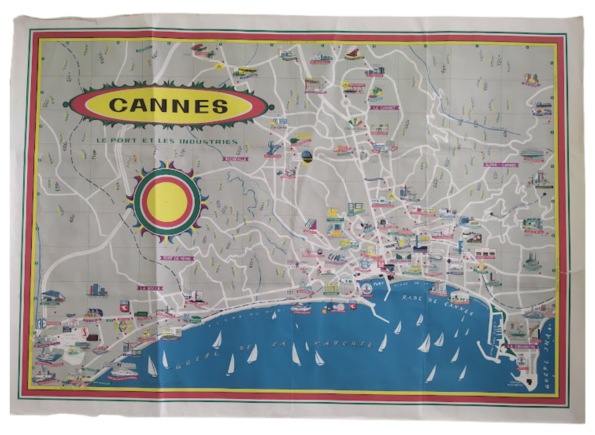 Carte morin cannes 