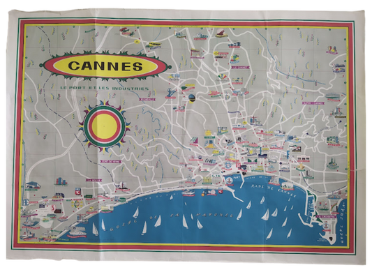 Carte morin cannes 