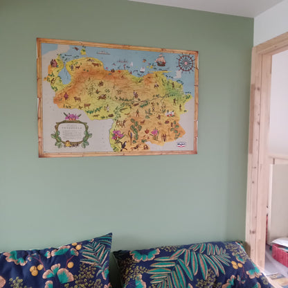 Carte picturale du Venezuela 