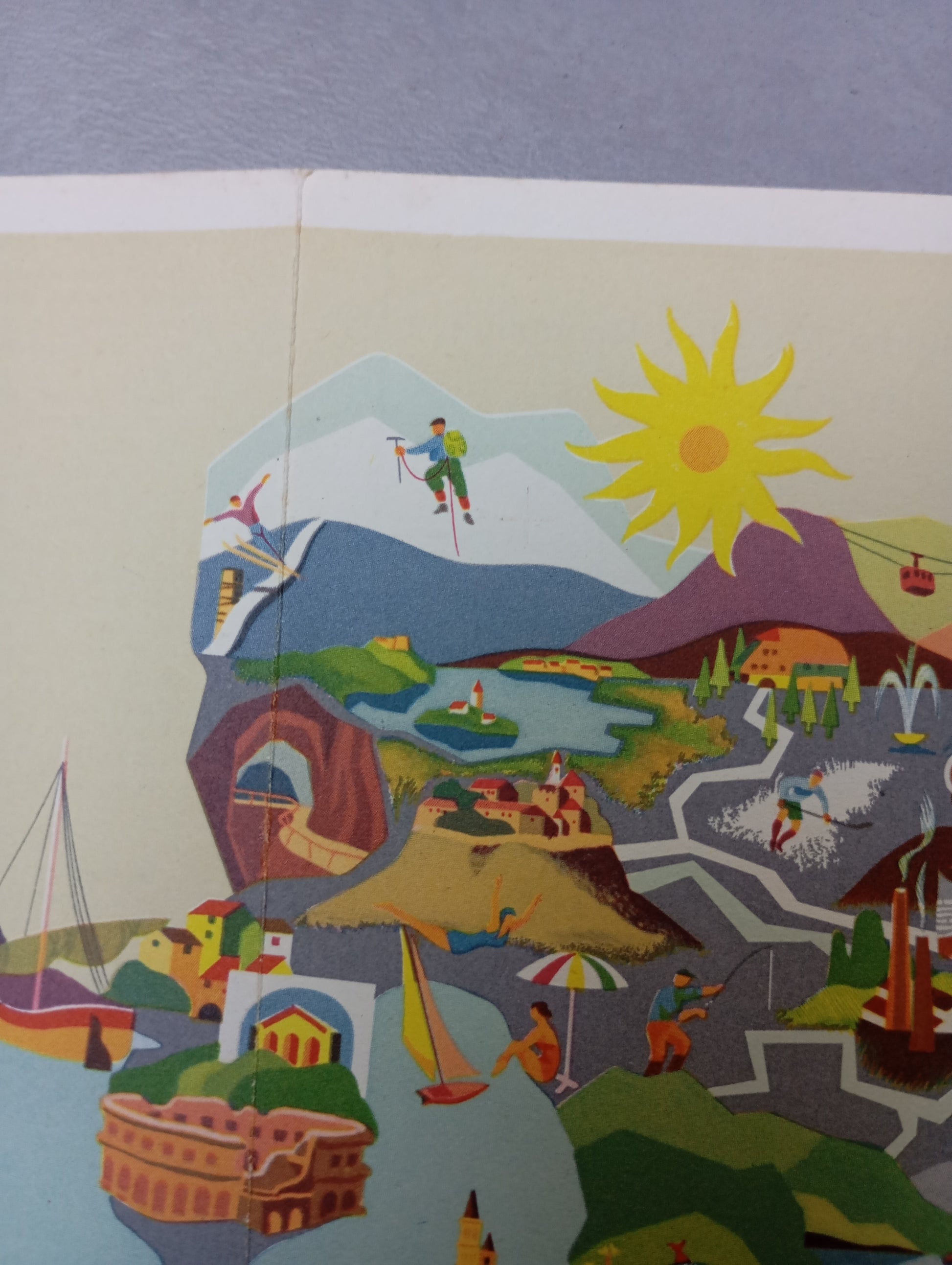 Carte retro de la Yougoslavie