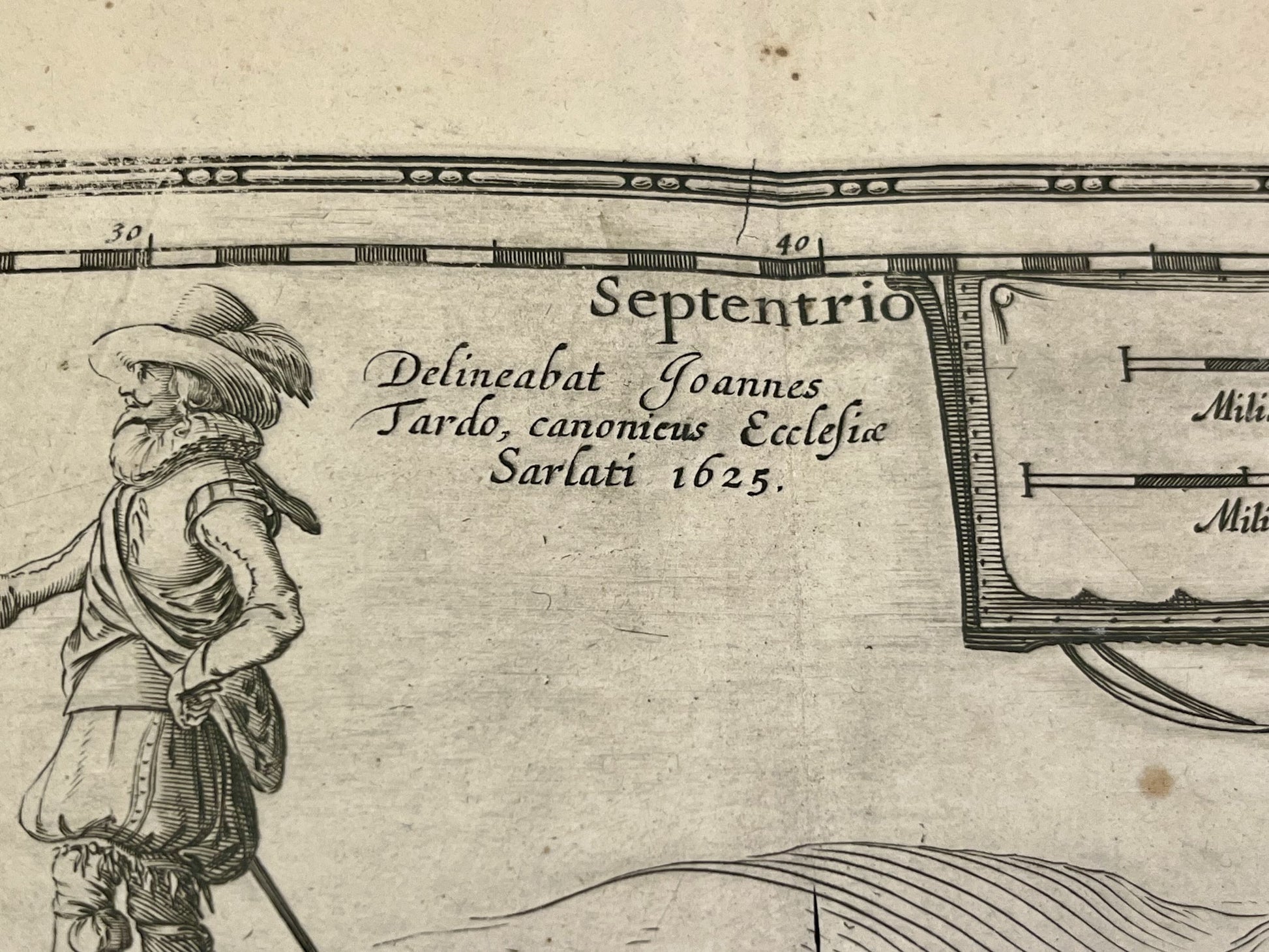 Carte vintage par Janssonius