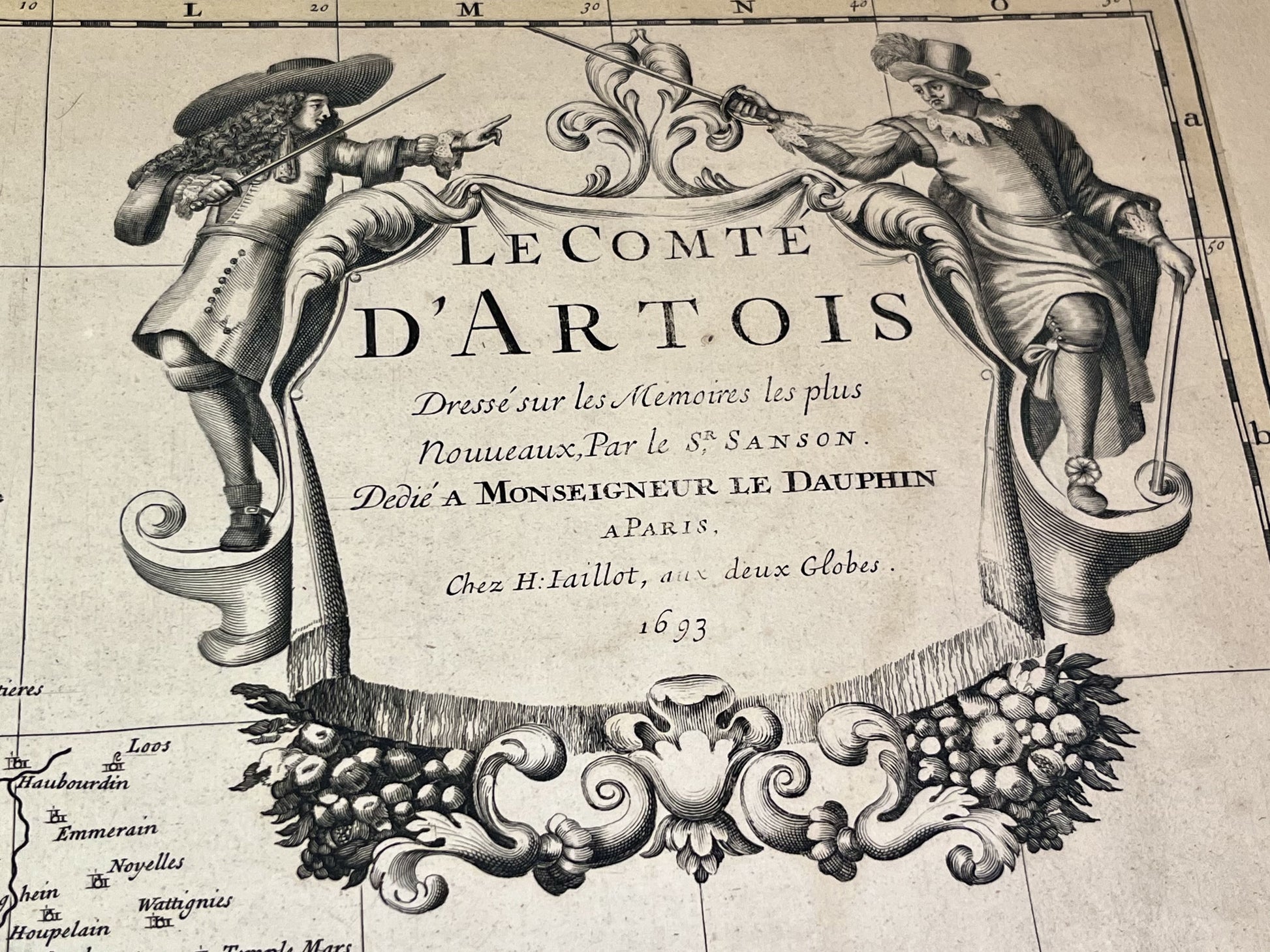 Comte d Artois par Nicolas Sanson