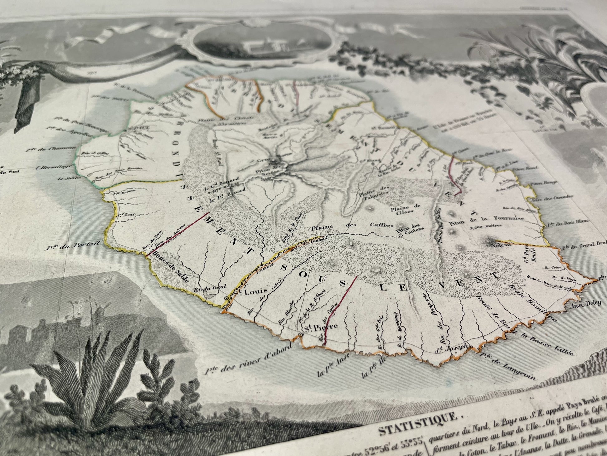 Carte du département de la Réunion
