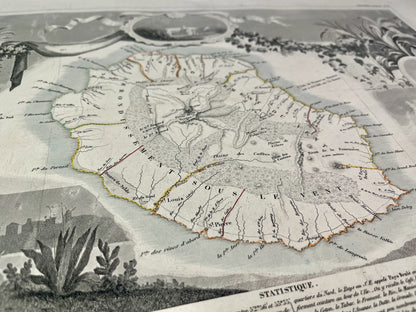 Carte du département de la Réunion