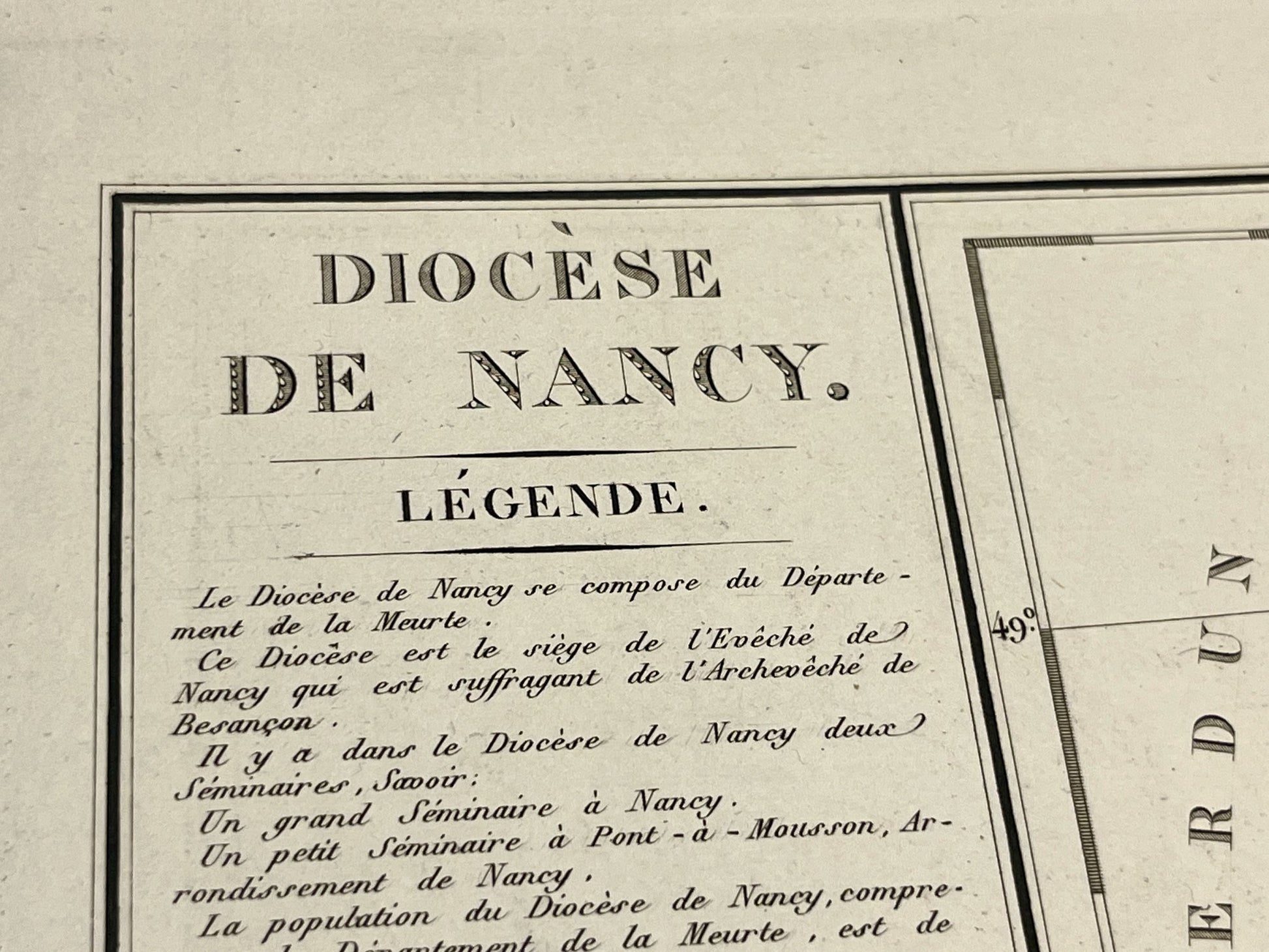 Diocese de Nancy carte