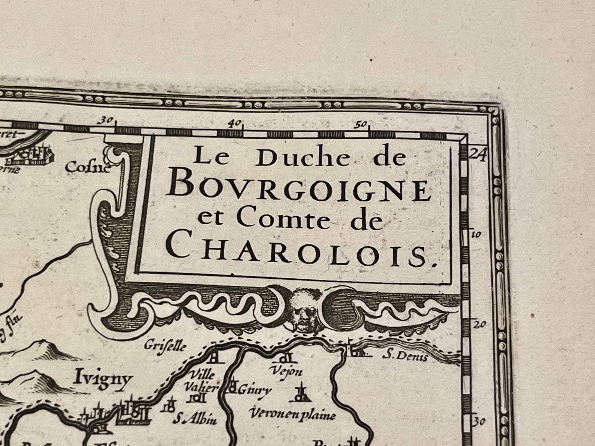 Duche de Bourgoigne et Comte de Charolois